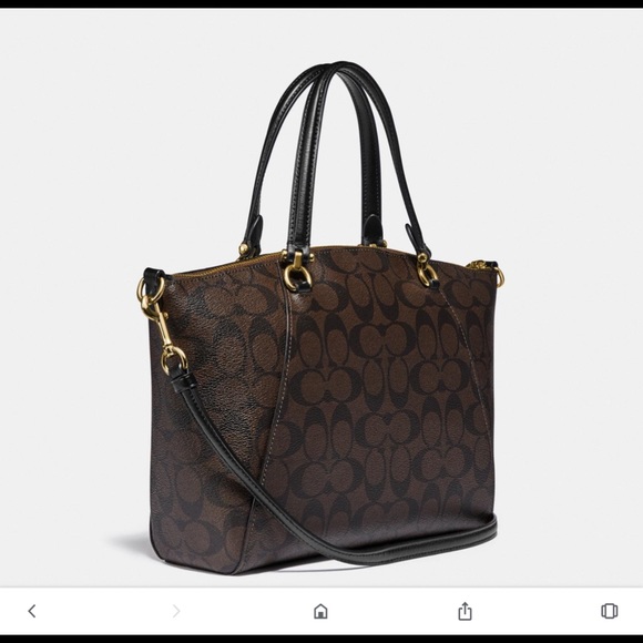 Coach Satchel with Long Strap - Picture 12 of 13